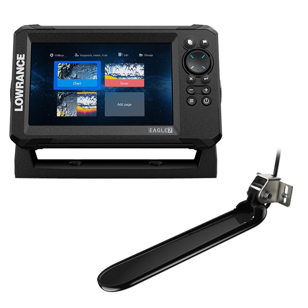 Lowrance Eagle 7 w/TripleShot Transducer Discover OnBoard Chart [000-1 –  NavStore