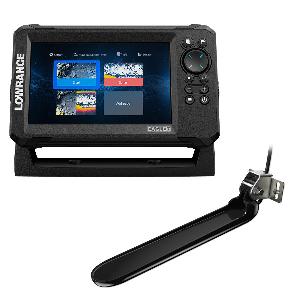 Lowrance HOOK2-5 with SplitShot Transducer and Inland Maps