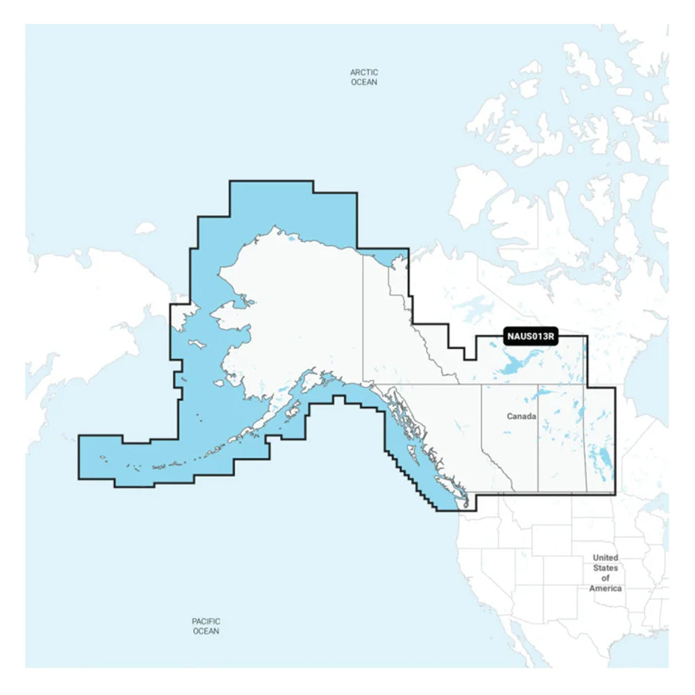 Navionics NAUS013R - Canada, West Alaska - Navionics+ [010-C1467-30]