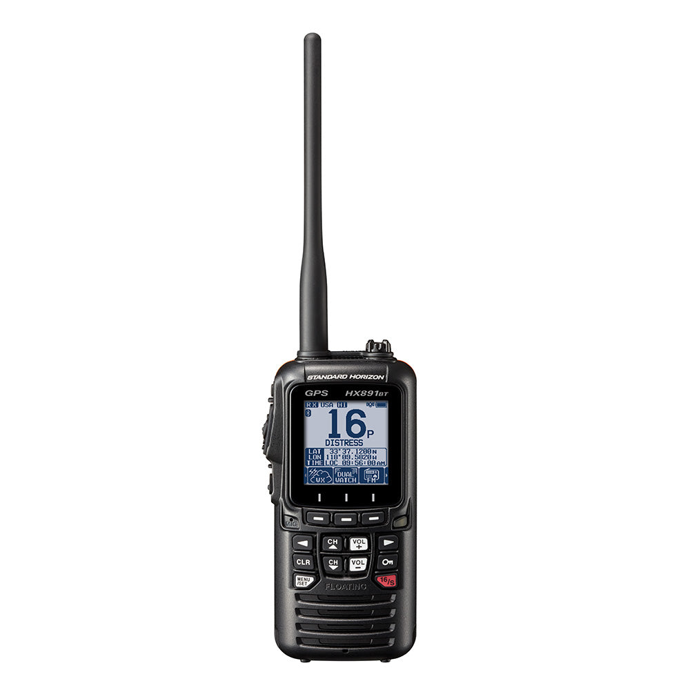 Standard Horizon HX891BT Handheld VHF wBluetooth Black HX891BTBK
