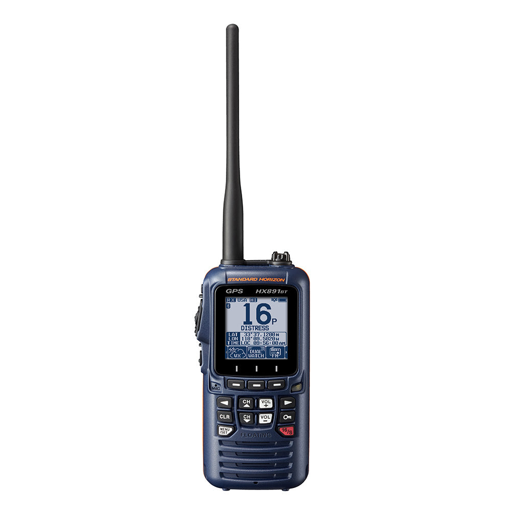 Standard Horizon HX891BT Handheld VHF wBluetooth Navy Blue HX891BTNB