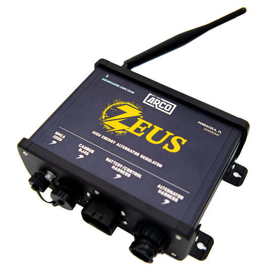ARCO Zeus HighEnergy Alternator Regulator Extended Package wExtended BatteryAlternator Harnesses AZ1000X