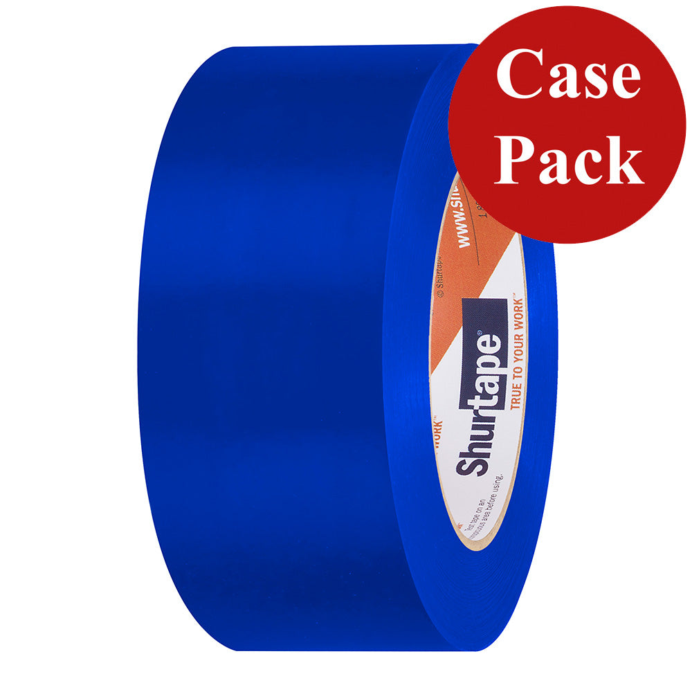 Shurtape UVResistant Marine Hull Preservation Tape 48MM 33M Roll Straight Edge Blue Case of 24 Rolls 105746C