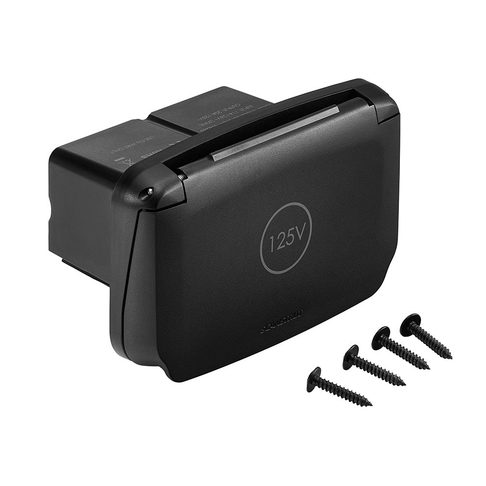 Scanstrut Ventura Series Dual AC Outlet 125V 20A SCVP1