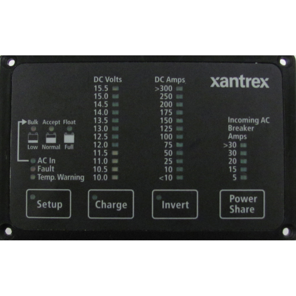Xantrex Heart FDM1225 Remote Panel Battery Status Freedom InverterCharger Remote Control 84205601