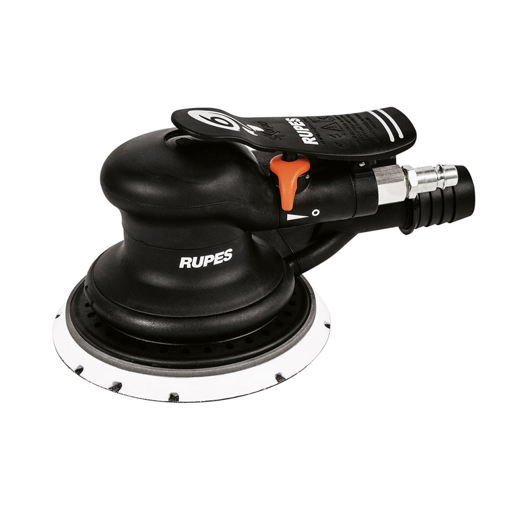 RUPES Random Orbital Palm Pneumatic Sander w125mm Pad 3mm OrbitSkorpio III Central Vac RH323A
