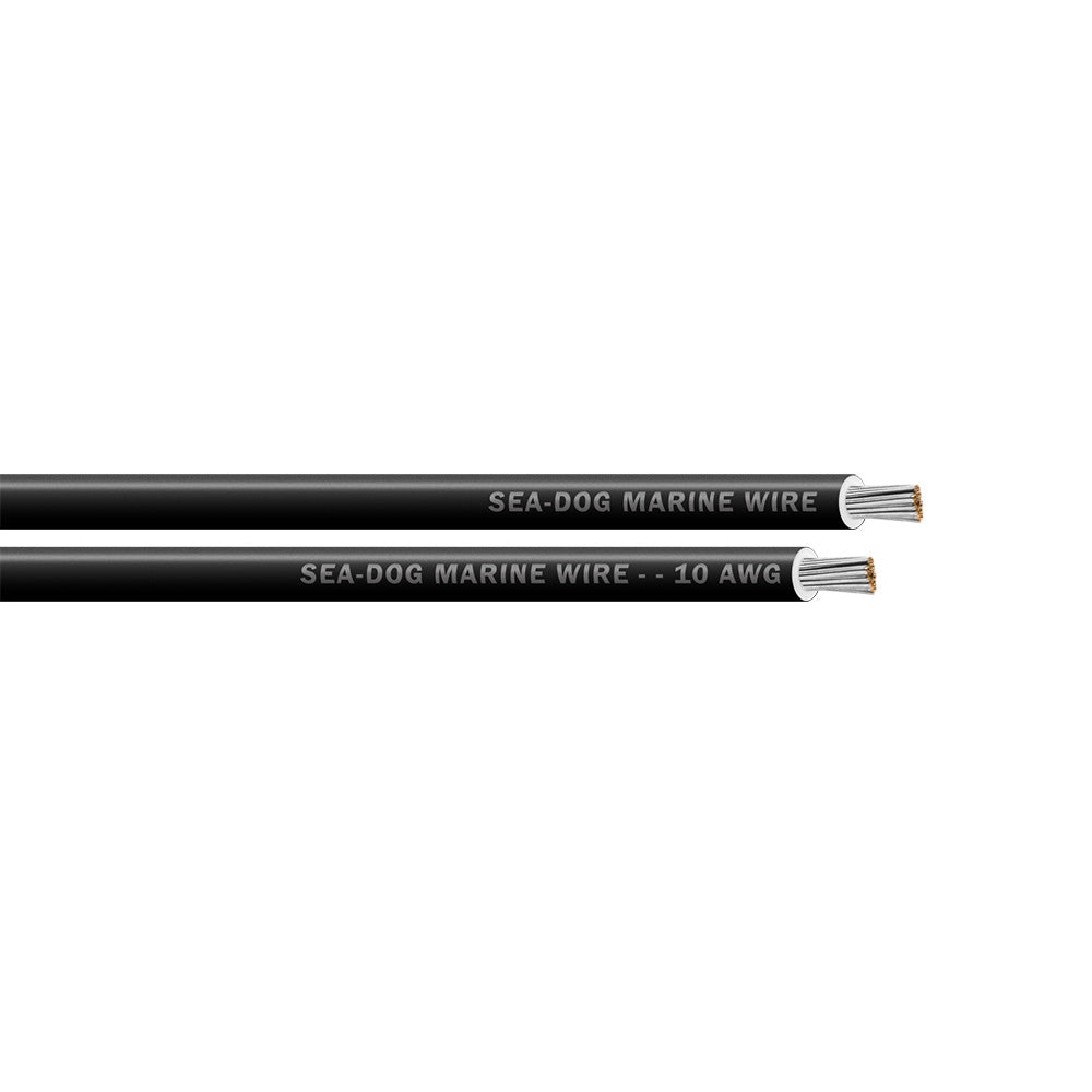 SeaDog 10 AWG Black Primary Wire 1000 8010019