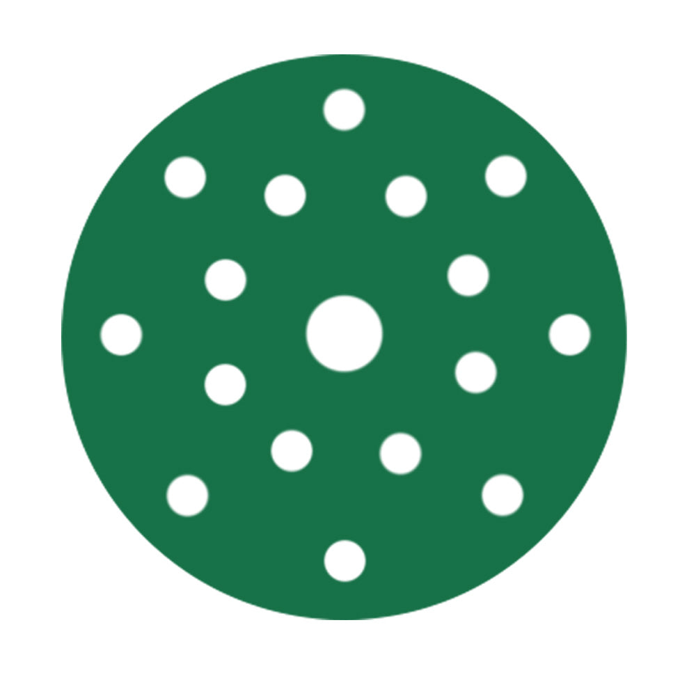 RUPES PROCUT Film Abrasive Discs 125mm 5 17 Holes P220 Grit Box of 50pcs 945FC220