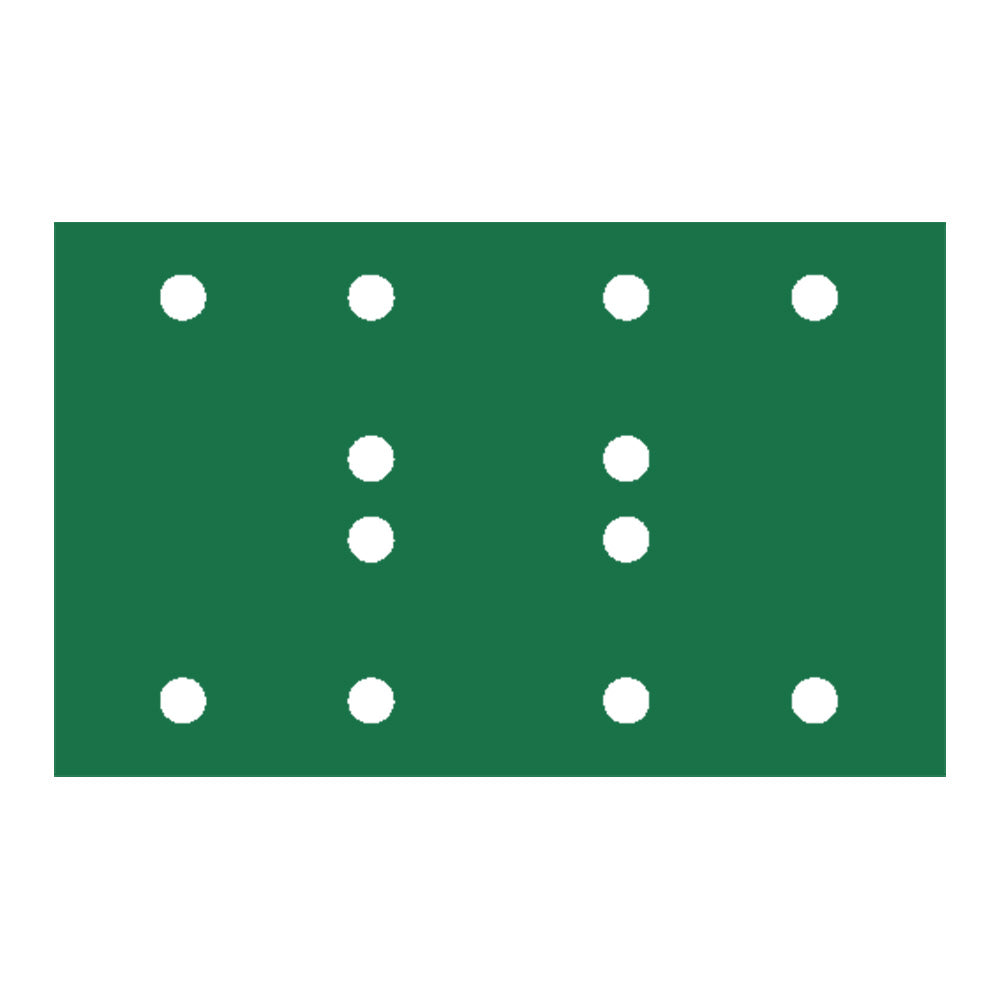 RUPES PROCUT Film Abrasive Sheet 80mm x130mm 315 x 51 12 Holes P60 Grit Box of 100pcs 945FB060