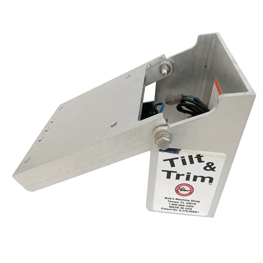 Bobs Machine Action Series Tilt Trim fClamp on Motors Silver 30HP 100701100NOPC