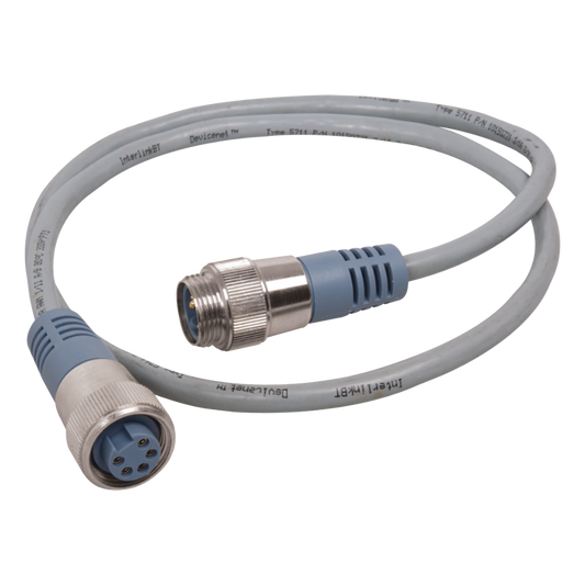 Maretron Mini Double-Ended Cordset - M to F - 5m (gray)  NM-NG1-NF-05.0