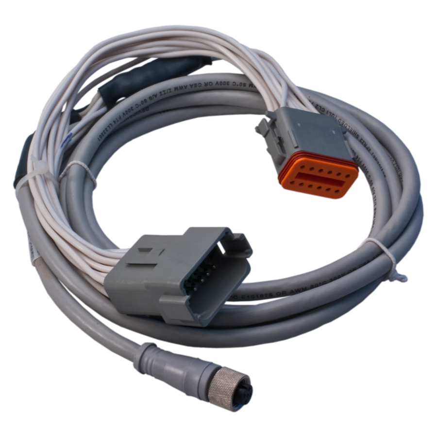 Maretron NMEA 2000 Adapter Micro female to Deutsche 12 Pin 2 T Cable (J2K100 Accessory) MCF-2M-D12CAT