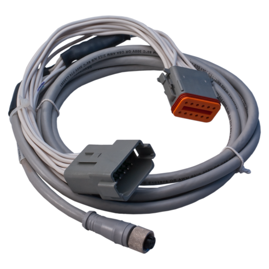 Maretron NMEA 2000 Adapter Micro female to Deutsche 12 Pin 2 T Cable (J2K100 Accessory) MCF-2M-D12CAT