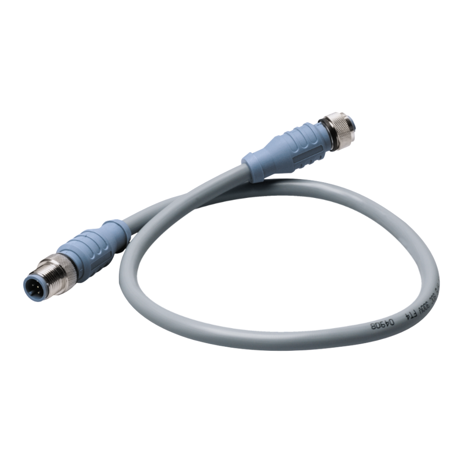 Maretron NMEA 2000 Micro Double-Ended Cordset - M to F - 0.5m (gray) CM-CG1-CF-00.5