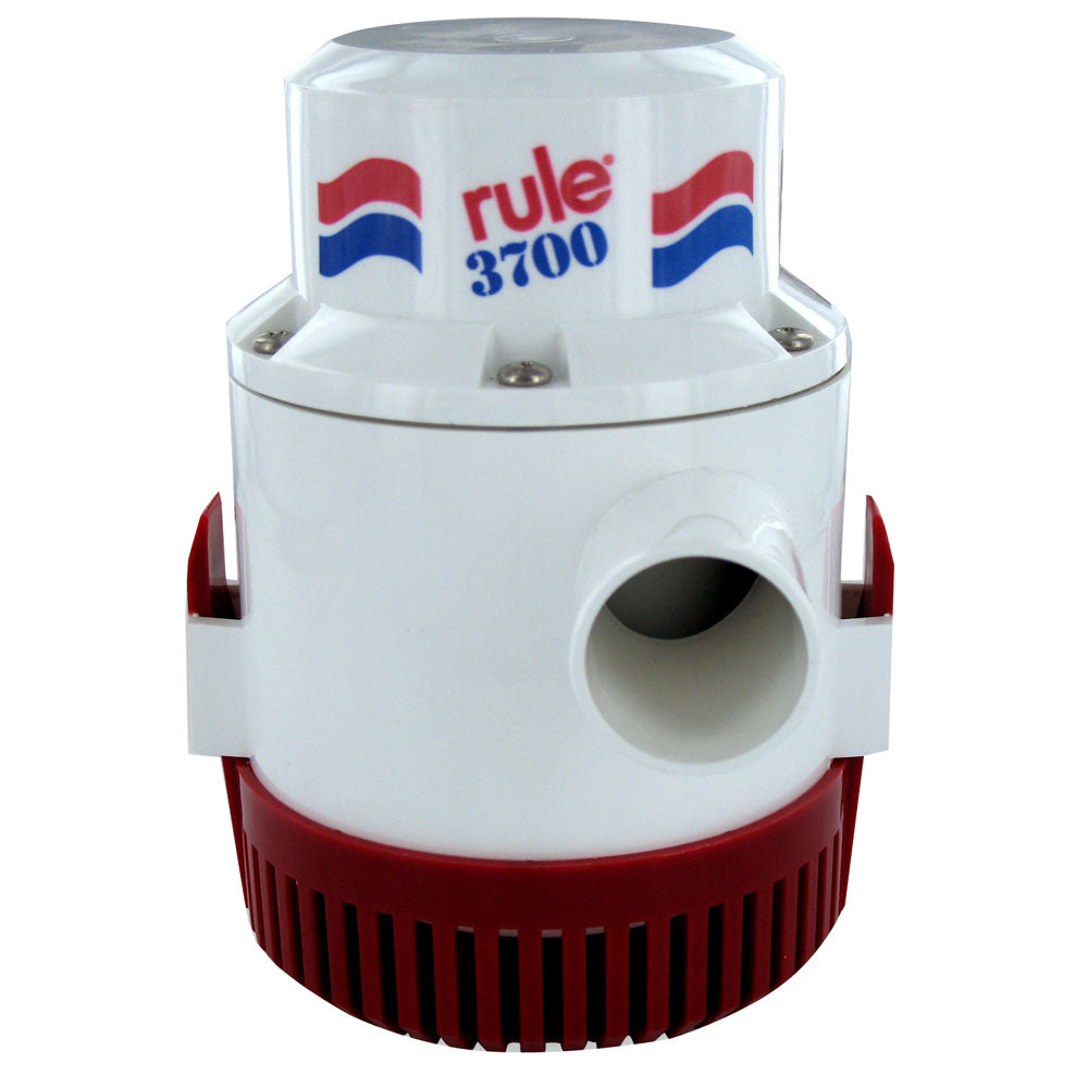 Rule 3700 GPH Bilge Pump Non Automatic 12V 14A