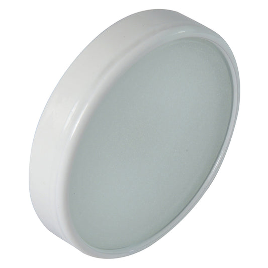 Lumitec Halo Flush Mount Down Light White Finish 4Color WhiteBlueRedPurple NonDimming 112820