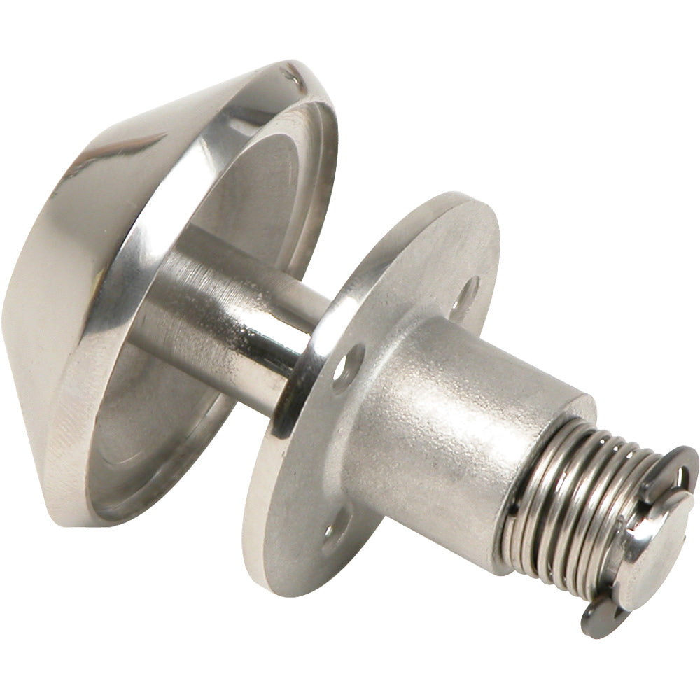 Whitecap Spring Loaded Cleat 316 Stainless Steel 6970C