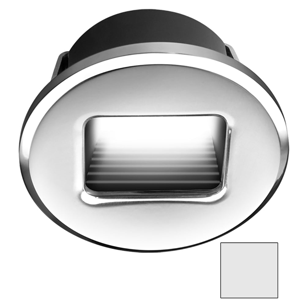 i2Systems Ember E1150Z SnapIn Polished Chrome Round Cool White Light E1150Z11AAH