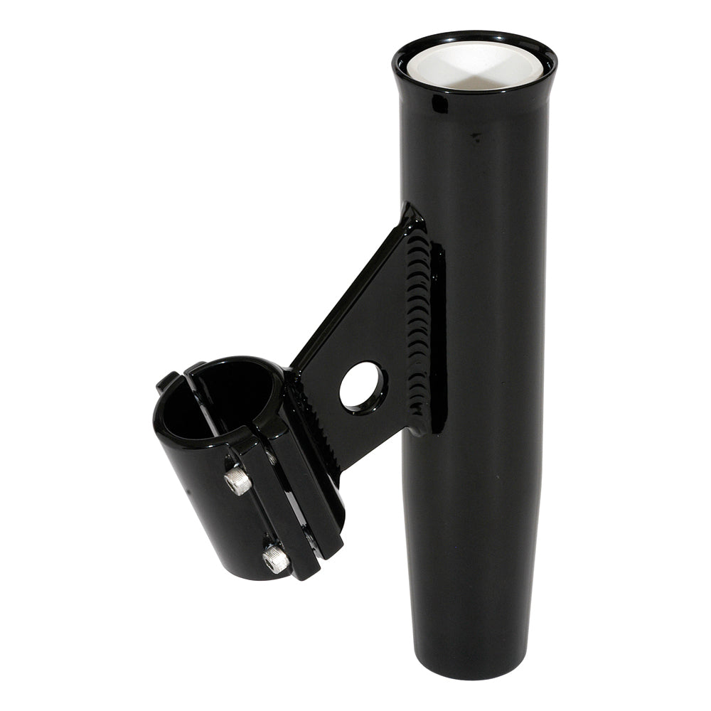 Lees ClampOn Rod Holder Black Aluminum Vertical Mount Fits 1315 OD Pipe RA5002BK