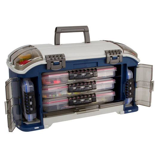Plano Elite Series Angled Tackle System 3700 Blue 797010