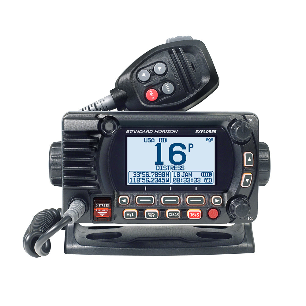 Standard Horizon GX1850 Fixed Mount VHF NMEA 2000 Black GX1850B