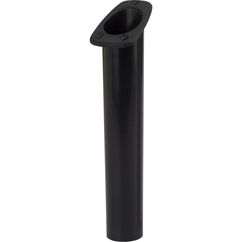 SeaDog Narrow Gunnel Flush Mount Rod Holder Black 3250601