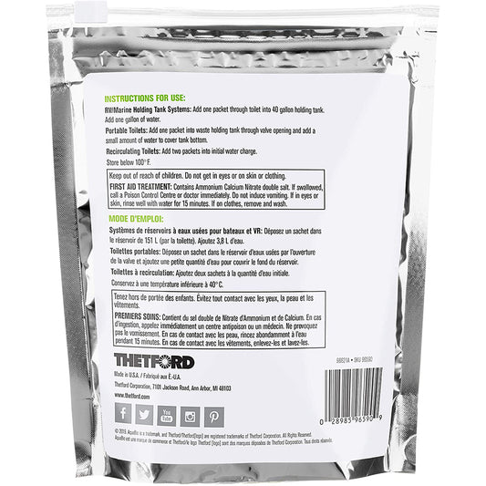Thetford AquaBio 16 TossIns Concentrate Packets 96590