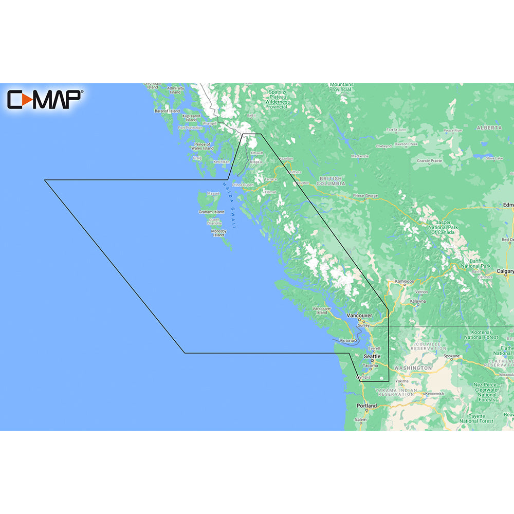 CMAP MNAY207MS Columbia Puget Sound REVEAL Coastal Chart MNAY207MS