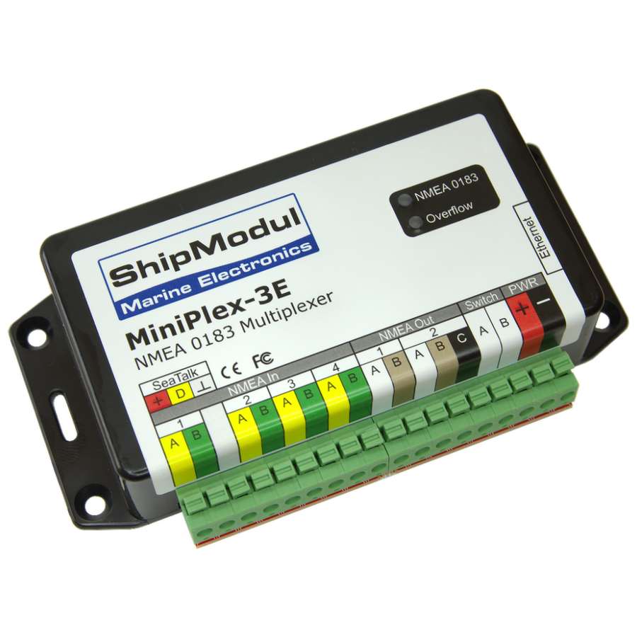 1132 - Shipmodul MiniPlex-3E Ethernet Advance NMEA 0183 Multiplexer