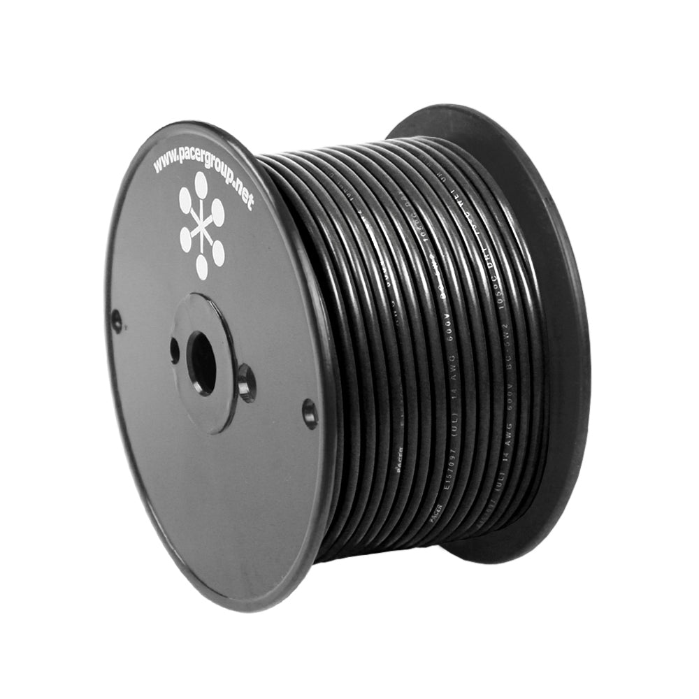 Pacer Black 10 AWG Primary Wire 100 WUL10BK100