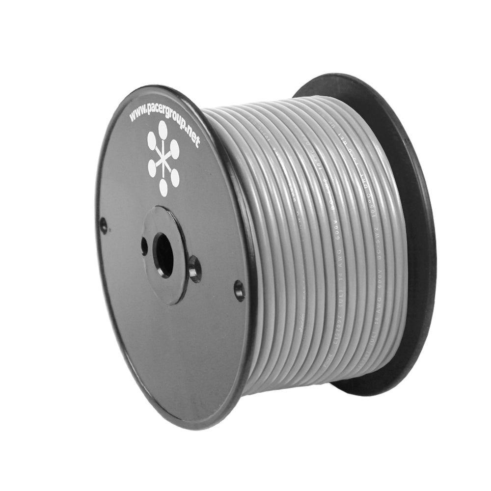 Pacer Grey 10 AWG Primary Wire 100 WUL10GY100