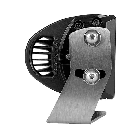 Black Oak Pro Series 30 Double Row 4 LED Light Bar Flood Optics Black Housing 4FD5OS