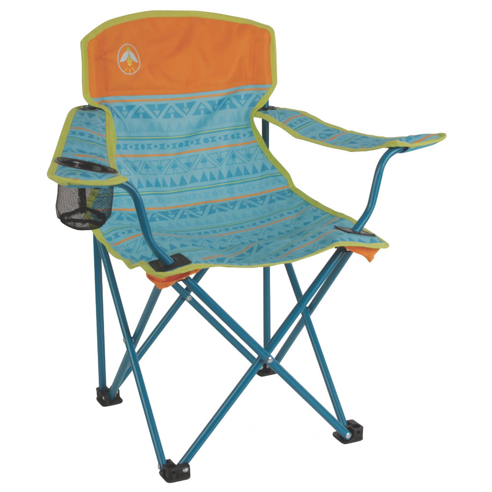Coleman Kids Quad Chair Teal 2000033703