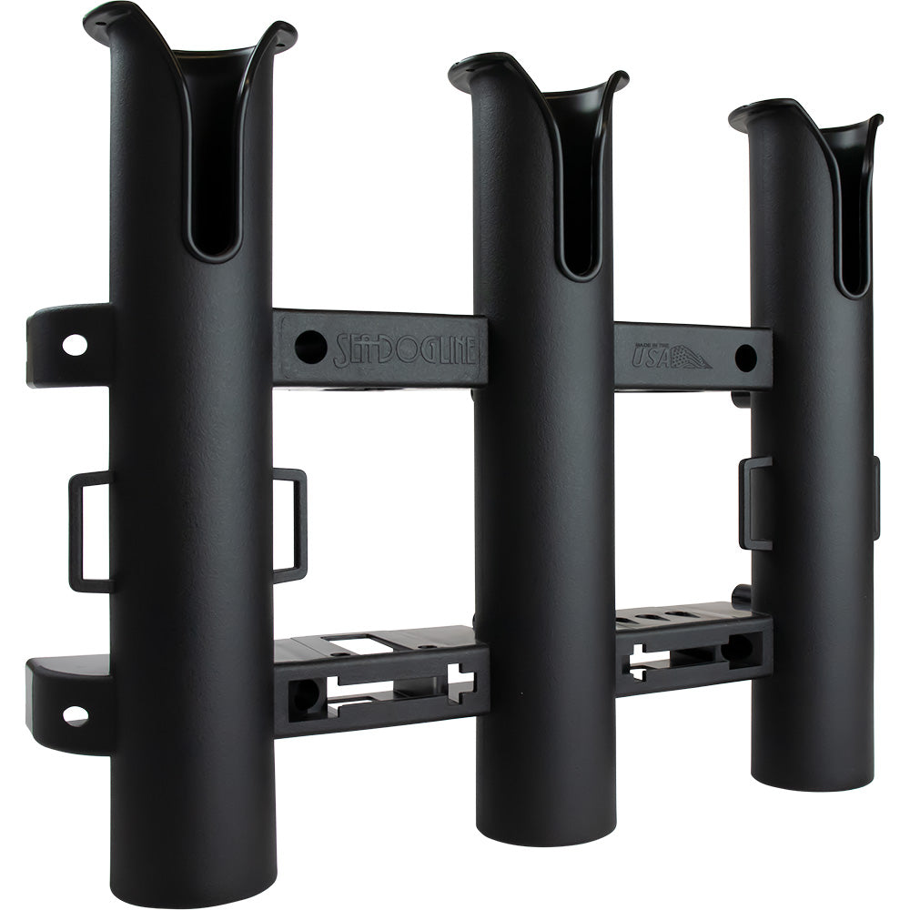 SeaDog Triple Threat Three Pole Rod Holder Black 3250331