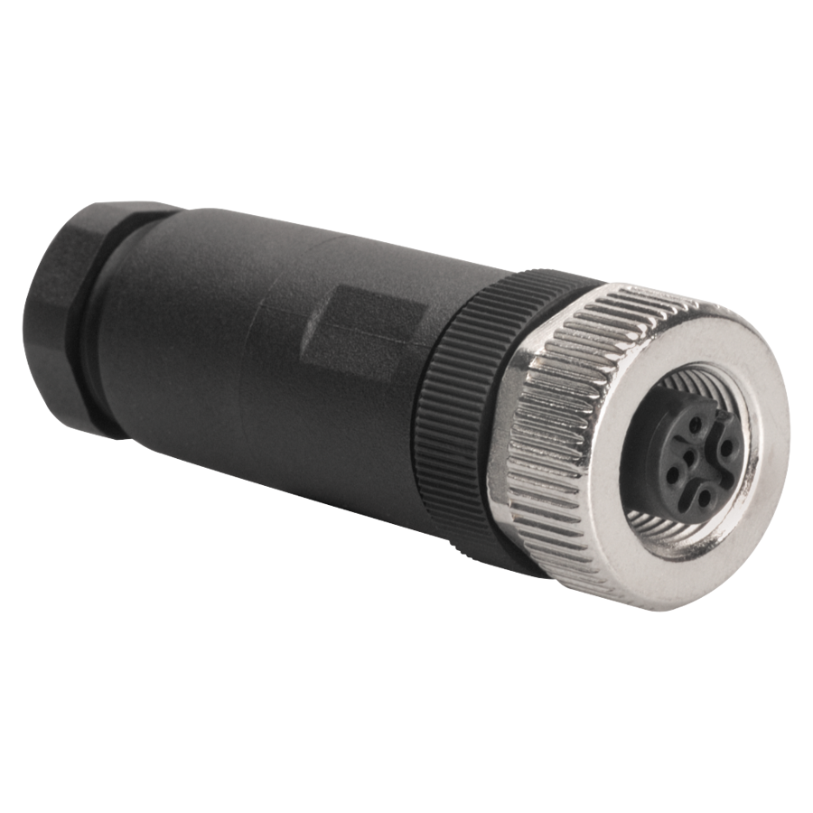 Maretron NMEA 2000 Micro/Mid Field Attachable Connector (Straight Female) FA-CF-ST