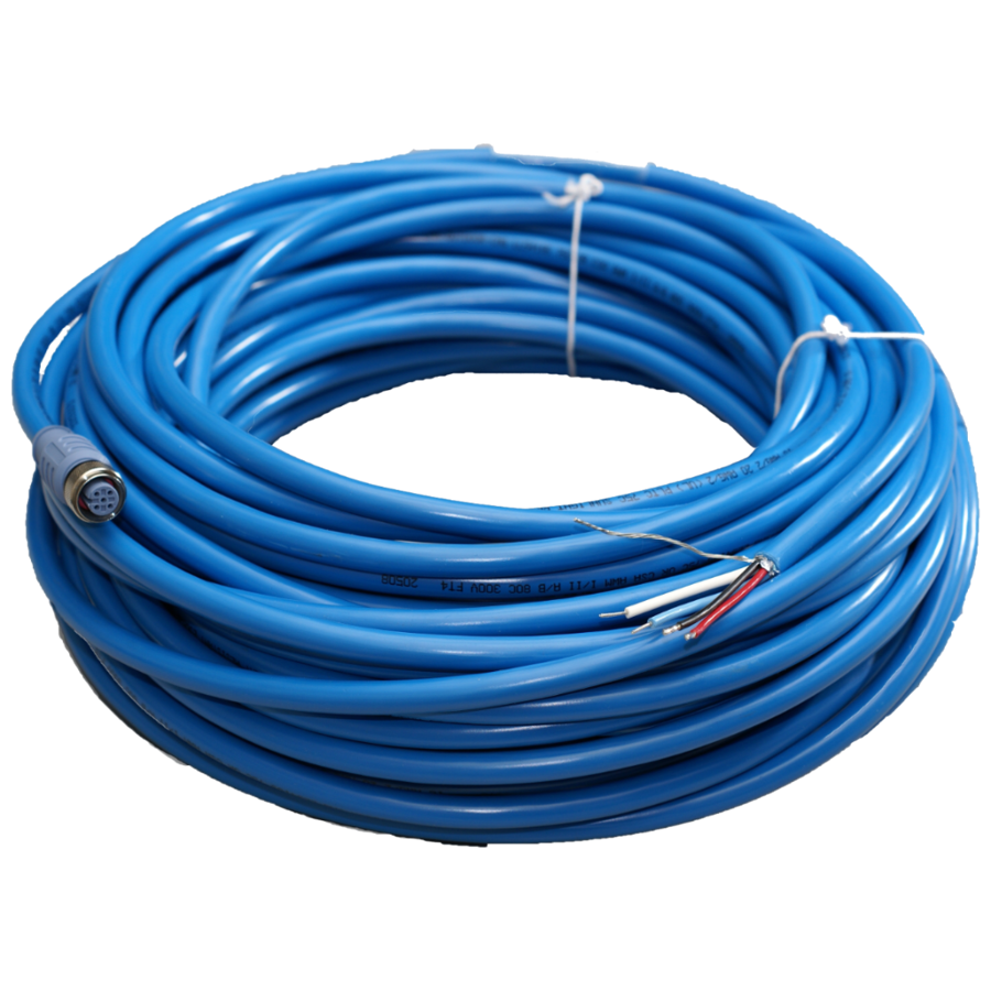 Maretron NMEA 2000 Mid Single-Ended Cordset - Female to Open Pigtail - 25 Meter (blue) DF-DB1-25.0