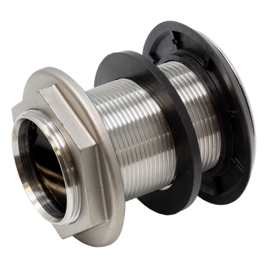 Airmar SS617V Stainless Low-Profile Housing with Integrated Valve