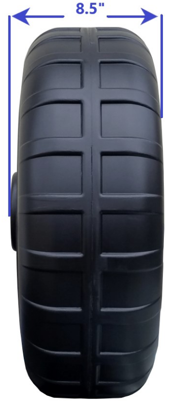 Patriot Plastic Dock Wheel - 24" x 8.5" - 10821