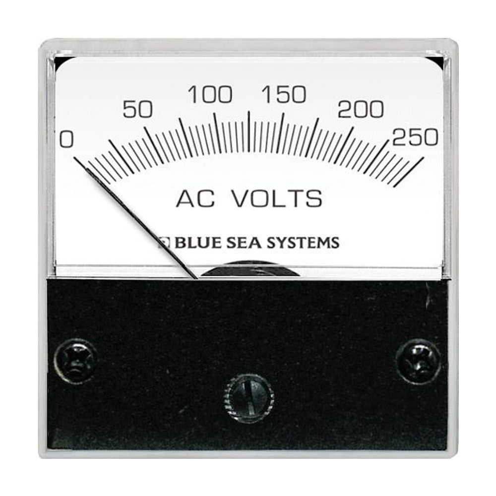  Analog Panel Voltmeter, Analog Panel Voltmeter Black