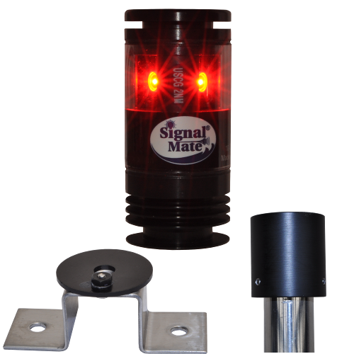 Signal Mate 2NM 360 Degree Red LED Navigation Light