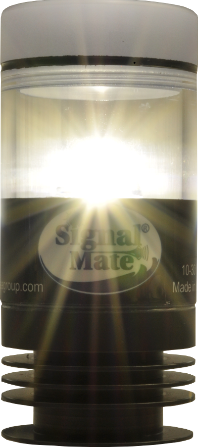 Signal Mate 3NM 360 Degree White LED Combination Anchor Light with Strobe for Distress - 3NM360WS