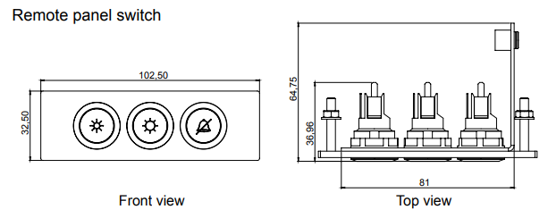 Oceanic Systems Portrait Dual Engine Display - 4166