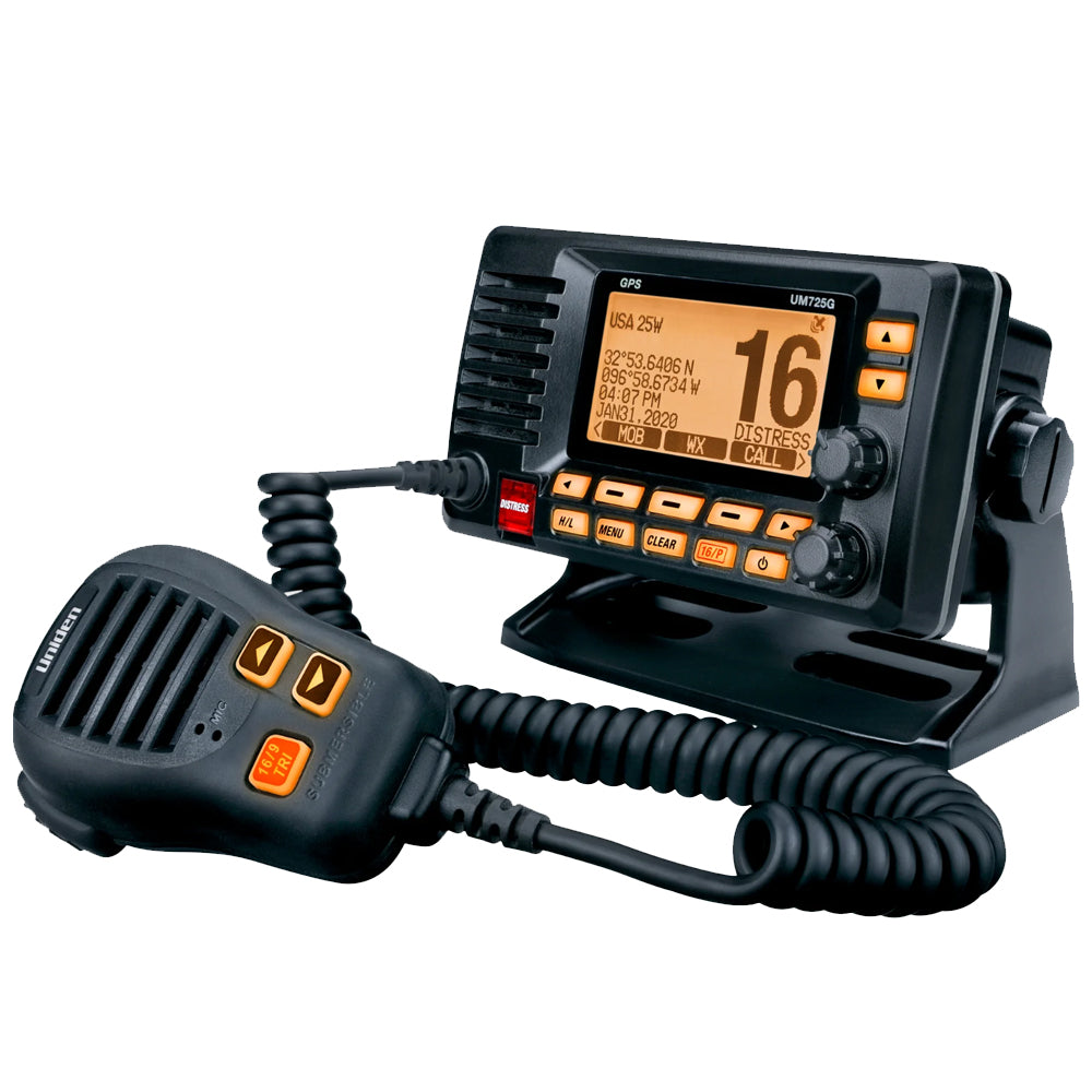Uniden® Vhf Marine Radio With Gps And Bluetooth®, Fixed Mount