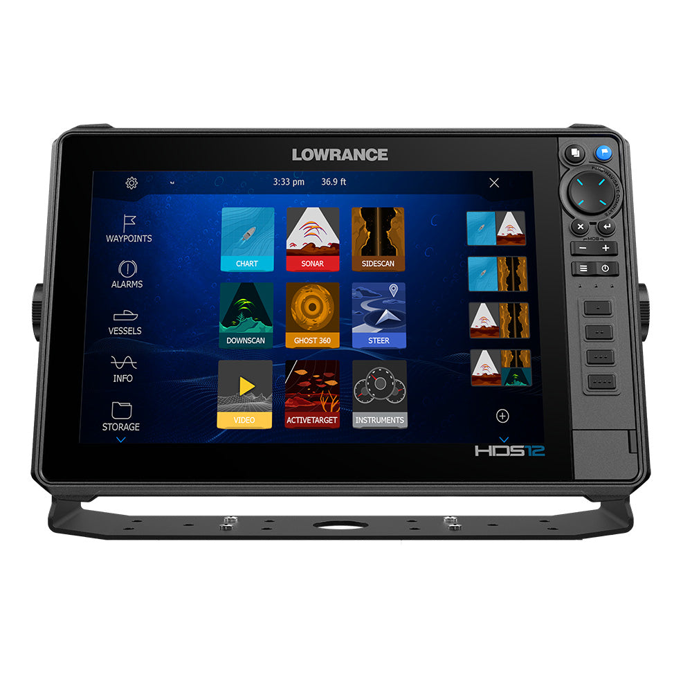 maps for fish finders Lowrance HDS PRO 12 - w/ Preloaded C-MAP DISCOVER OnBoard