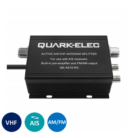Quark-Elec Active VHF Splitter (for AIS receivers) - QK-A015-RX