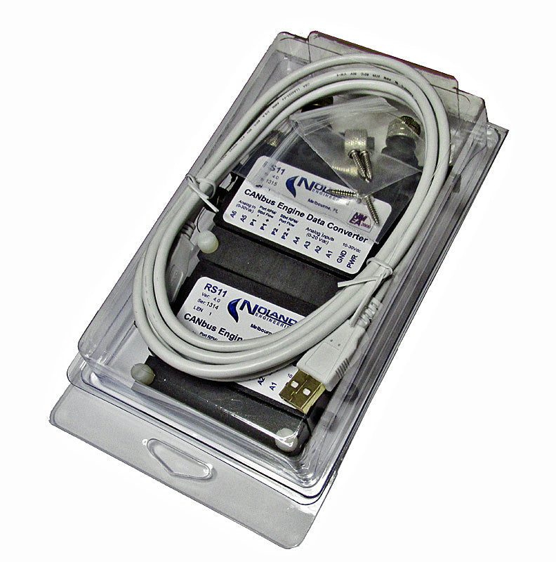 NoLand Engineering - RS11 V4 CANbus Engine Data Converter Twin Pac - Engine Monitor Version 4