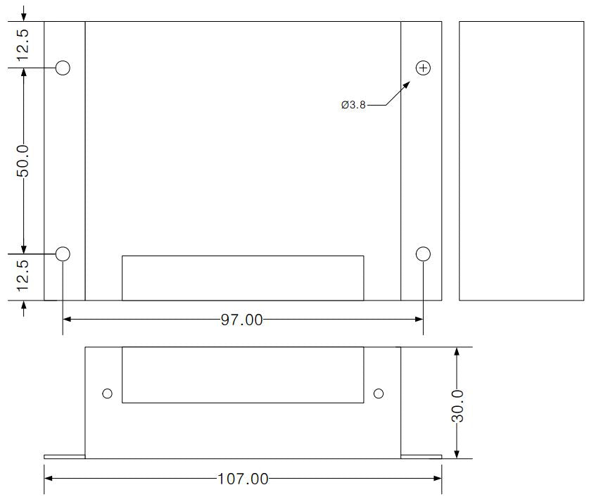Zinnos ZNR-140 4ch NMEA 0183 Buffer / Converter - 24VDC