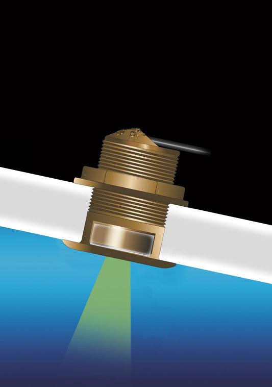 Airmar B117 50/200kHz Bronze Low Profile Depth and Temperature Transducer - B117-DT-8