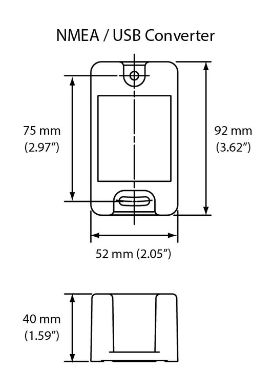 Airmar WeatherStation USB Interface Box - WS-USB