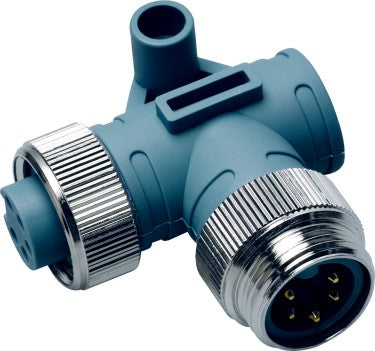 Maretron Mini 90 Deg Male to Female Connector ELB-NM-NF